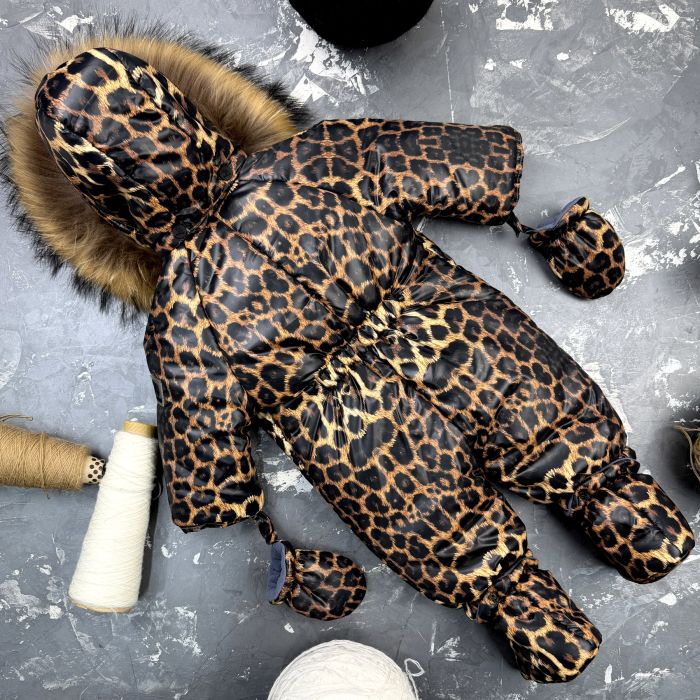 Комбінезон BEWARM Kodiaq суцільний з пінетками Leopard