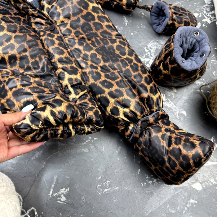 Комбінезон BEWARM Kodiaq суцільний з пінетками Leopard