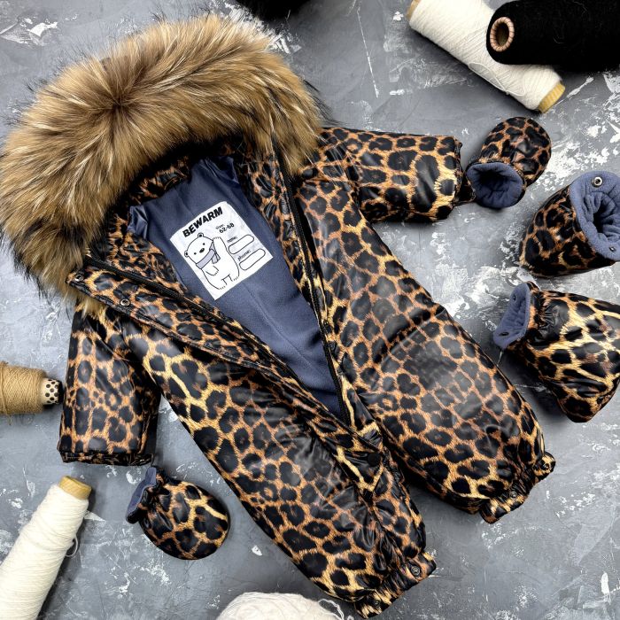 Комбінезон BEWARM Kodiaq суцільний з пінетками Leopard