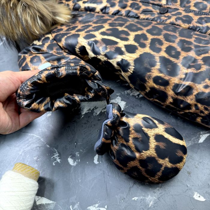 Комбінезон BEWARM Kodiaq суцільний з пінетками Leopard