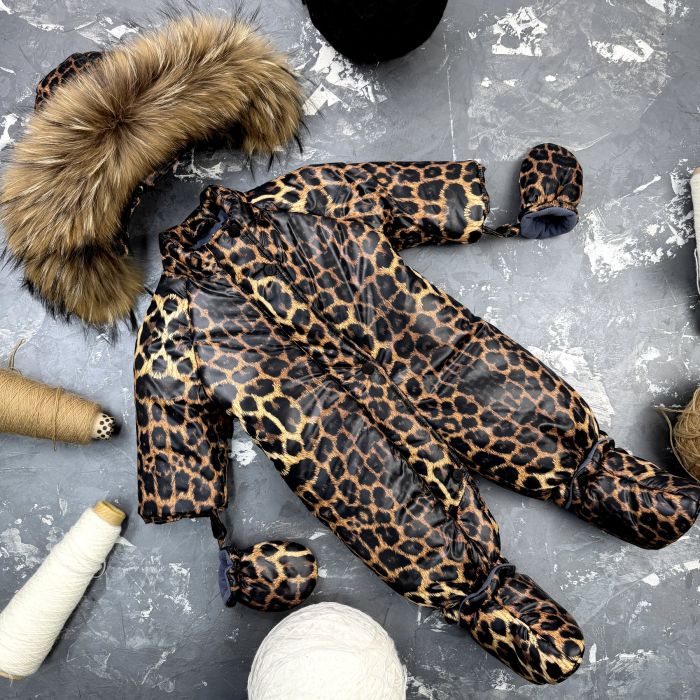 Комбінезон BEWARM Kodiaq суцільний з пінетками Leopard