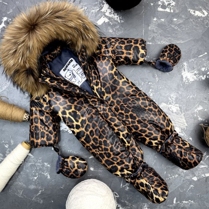 Комбінезон BEWARM Kodiaq суцільний з пінетками Leopard