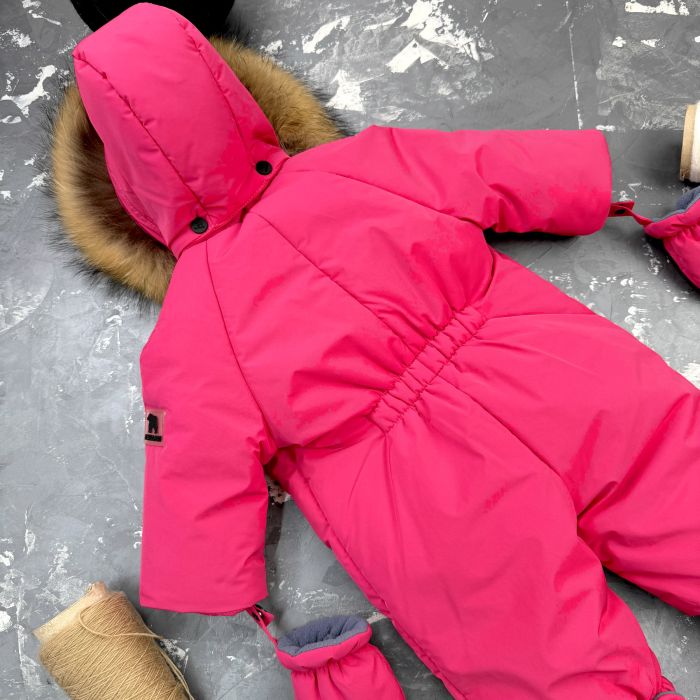 Комбінезон BEWARM Kodiaq суцільний з пінетками Pink