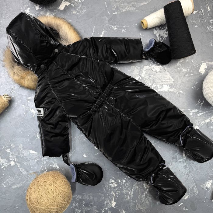 Комбінезон BEWARM Kodiaq суцільний з пінетками Royal Black
