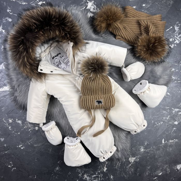Комбінезон BEWARM Kodiaq суцільний White velvet