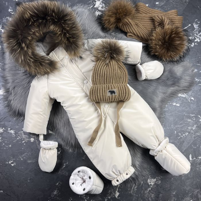 Комбінезон BEWARM Kodiaq суцільний White velvet