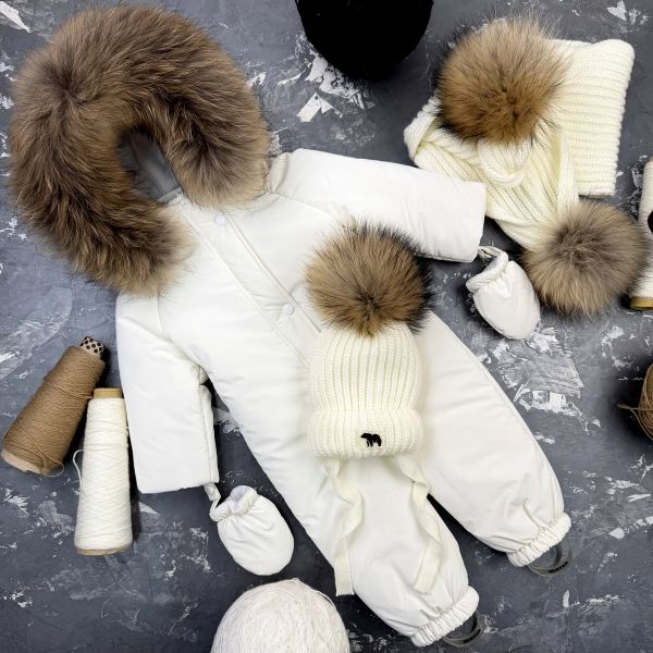 Комбінезон BEWARM Kodiaq суцільний White velvet