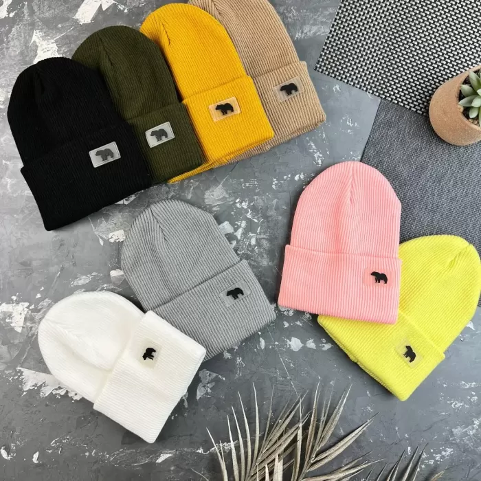 Шапочка дитяча демісезонна beanie gray