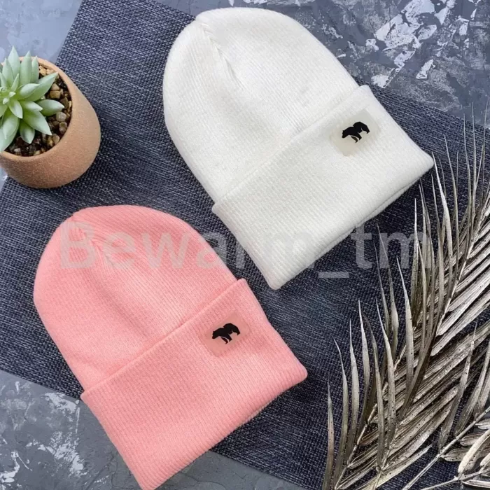 Шапочка дитяча демісезонна beanie pink