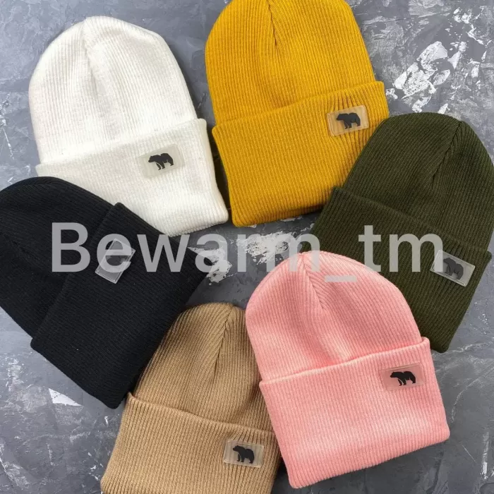 Шапочка дитяча демісезонна beanie pink