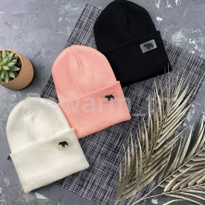 Шапочка дитяча демісезонна beanie black