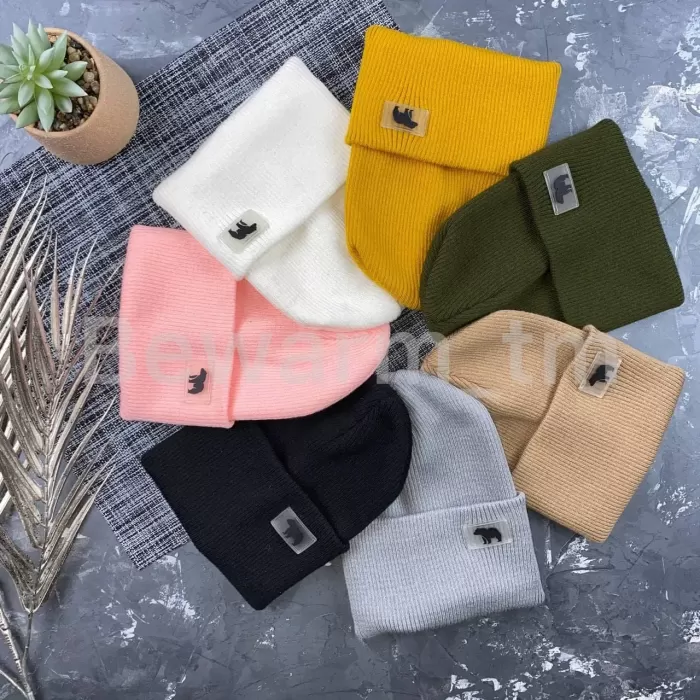 Шапочка дитяча демісезонна beanie gray