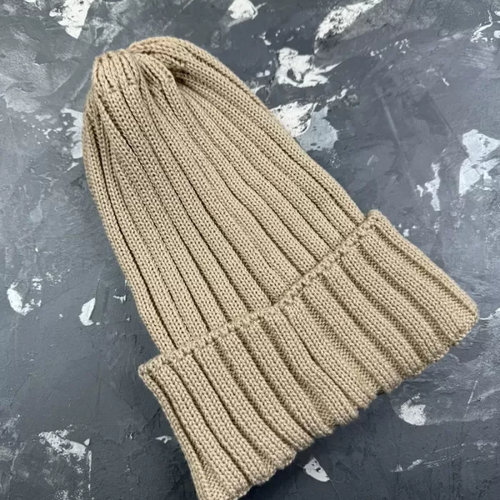 Шапочка дитяча демісезонна banana beige