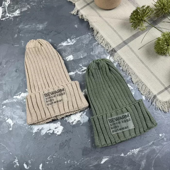 Шапочка дитяча демісезонна banana khaki