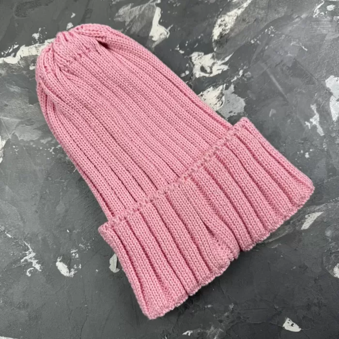 Шапочка дитяча демісезонна banana pink