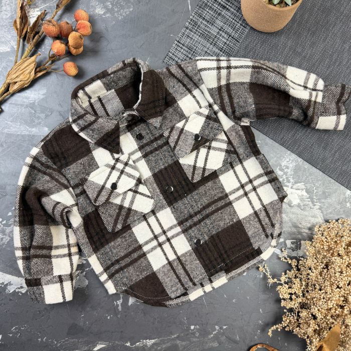 Сорочка дитяча в клітинку BEWARM Choko