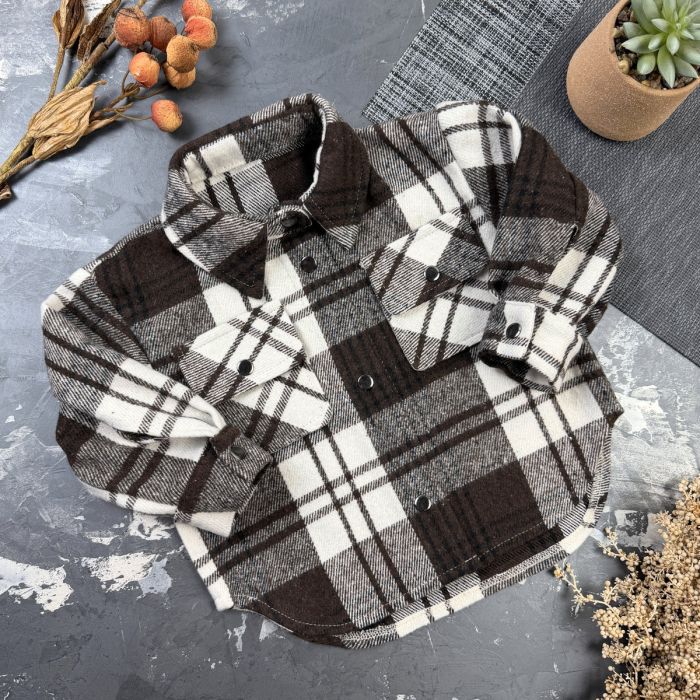 Сорочка дитяча в клітинку BEWARM Choko