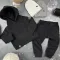 Спортивний дитячий костюм Polar Fleece HQ BEWARM Black