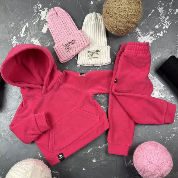 Спортивний дитячий костюм Polar Fleece HQ BEWARM Fuchsia