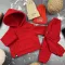 Спортивний дитячий костюм Polar Fleece HQ BEWARM Red
