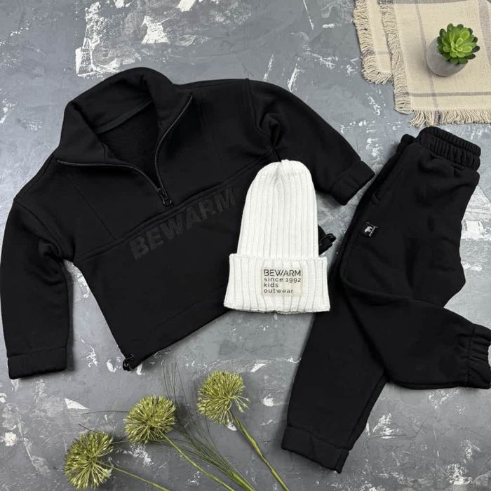 Спортивний костюм дитячий Instant BEWARM black