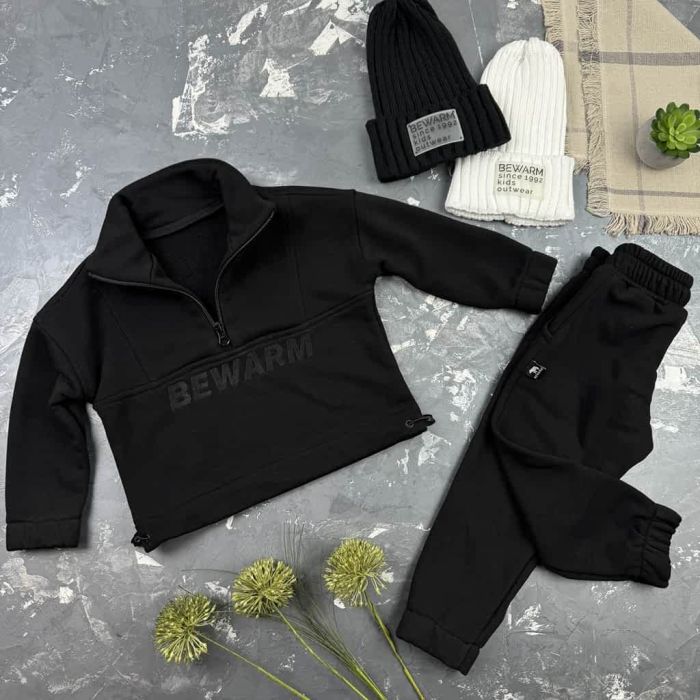 Спортивний костюм дитячий Instant BEWARM black
