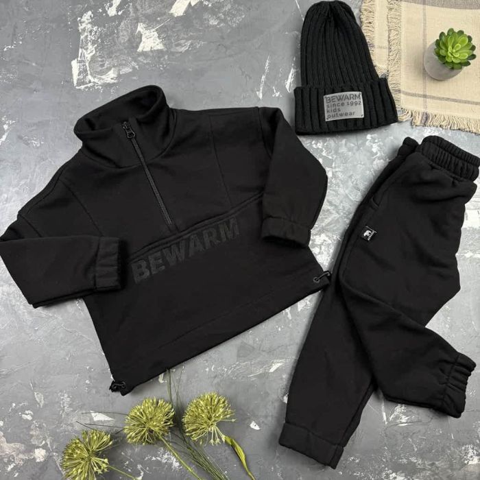 Спортивний костюм дитячий Instant BEWARM black