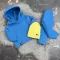 Спортивний дитячий костюм на флісі BEWARM Electric Blue