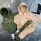 Спортивний дитячий костюм на флісі BEWARM Хакі