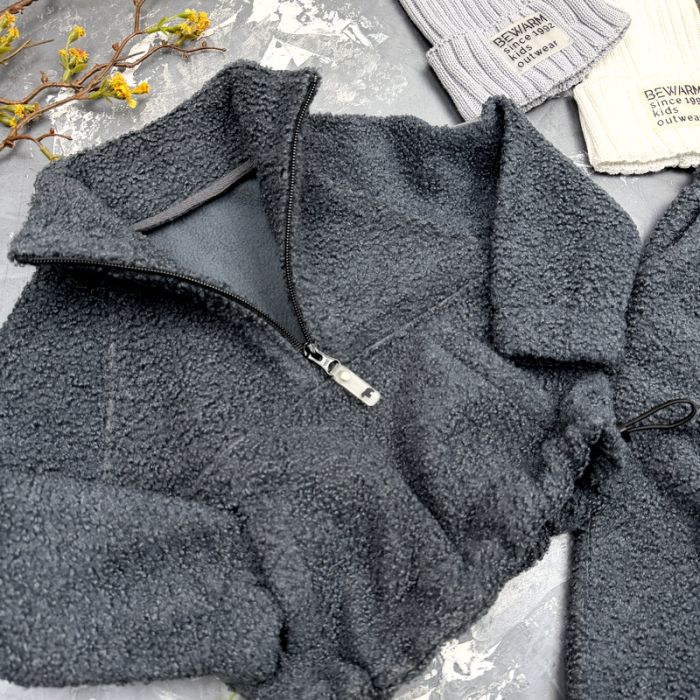Спортивний дитячий костюм Poddy Golden Fleecee BEWARM graphite