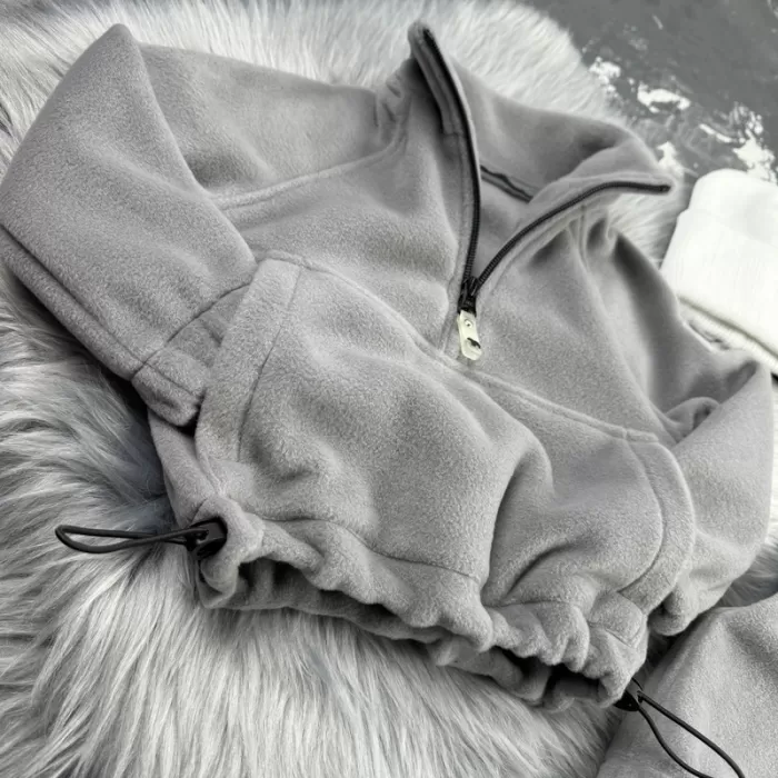 Спортивний дитячий костюм For Relax Polar Fleece BEWARM gray