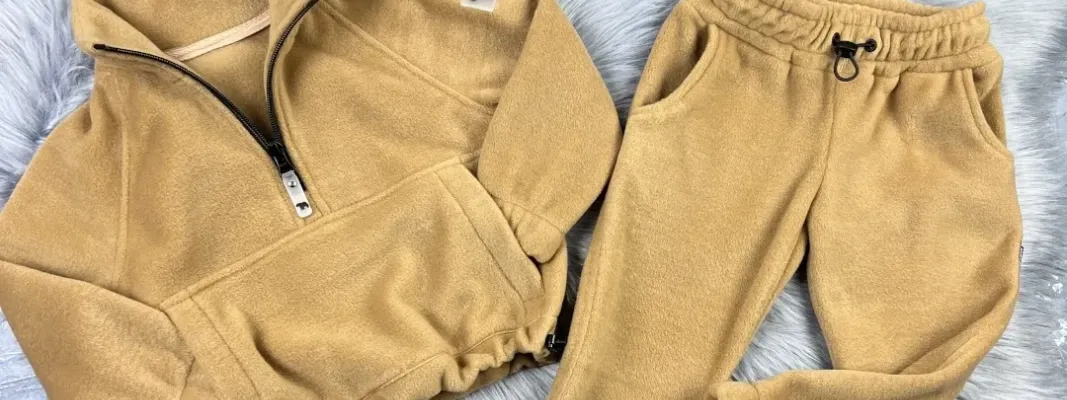 Спортивний костюм BEWARM Polar Fleece For Relax бежевий